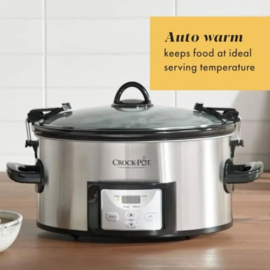 Programmable Slow Cooker With Digital Timer