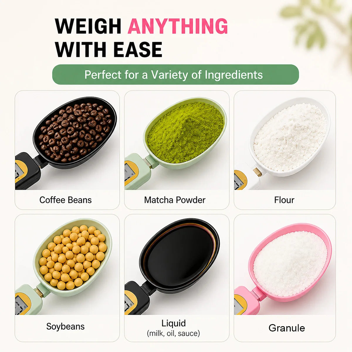 Digital Measuring Spoon Scale With LCD Display