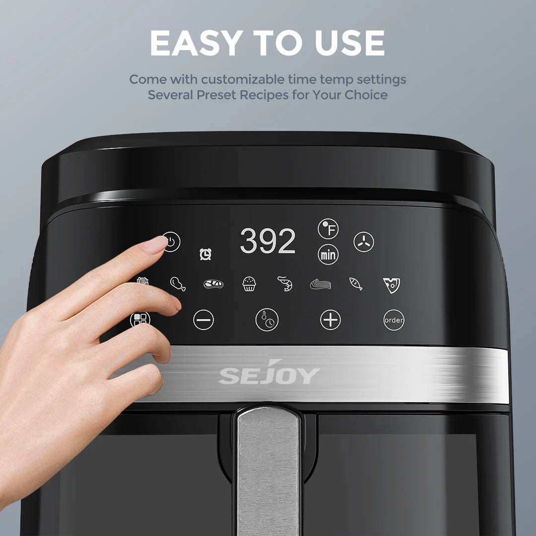 Sejoy 8 In 1 Ceramic Air Fryer Oven
