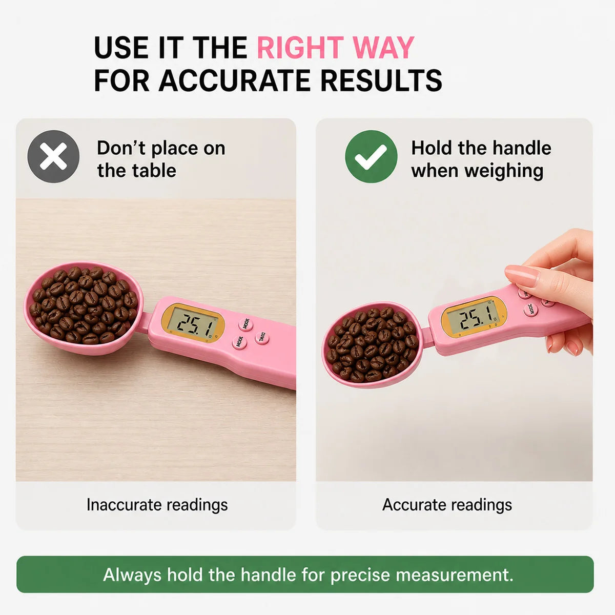Digital Measuring Spoon Scale With LCD Display