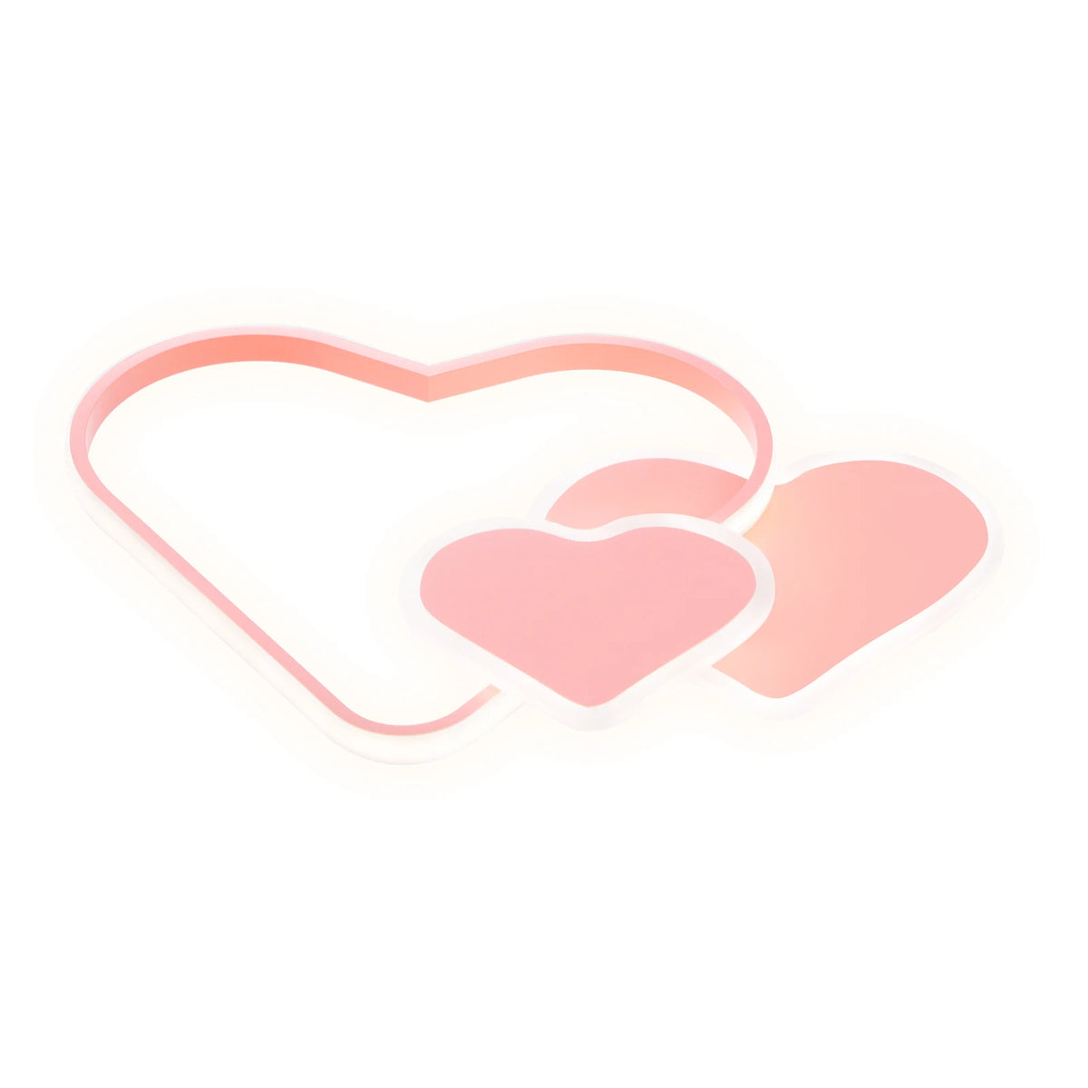 Heart Shaped LED Ceiling Light With Remote Control