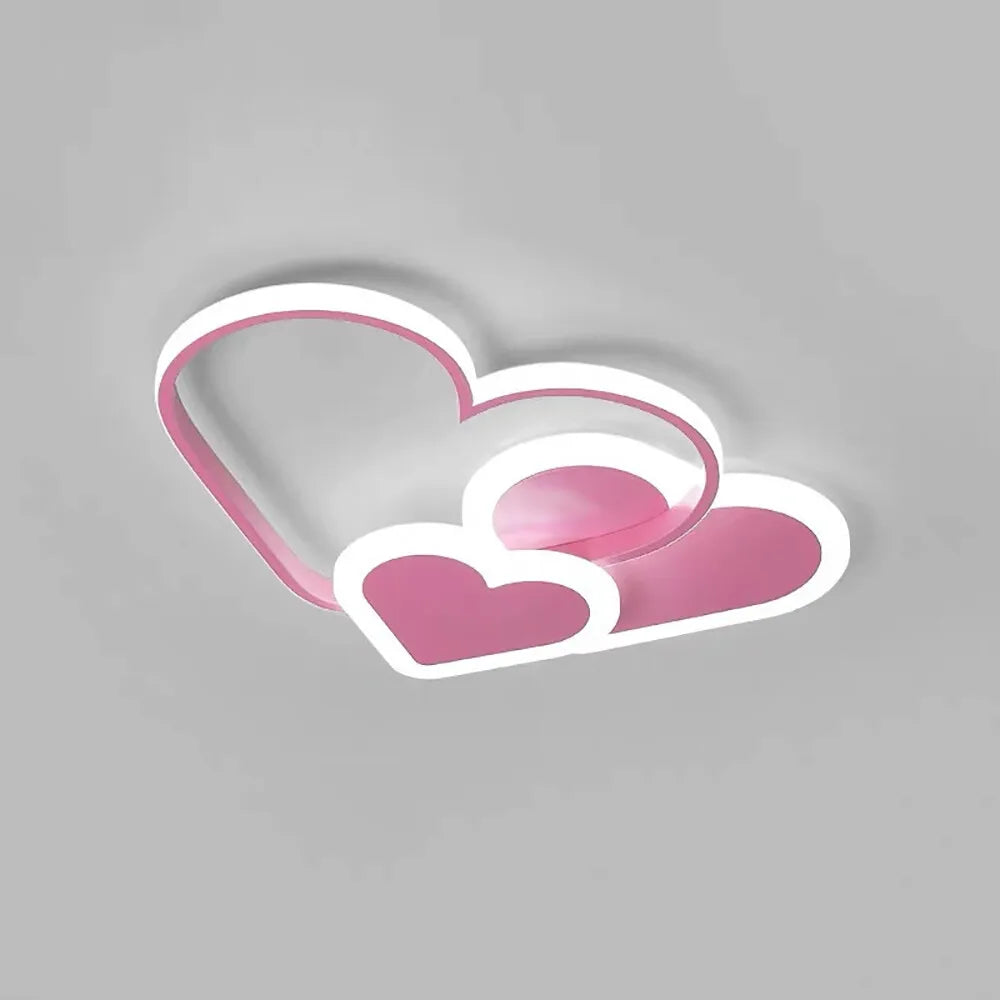 Heart Shaped LED Ceiling Light With Remote Control