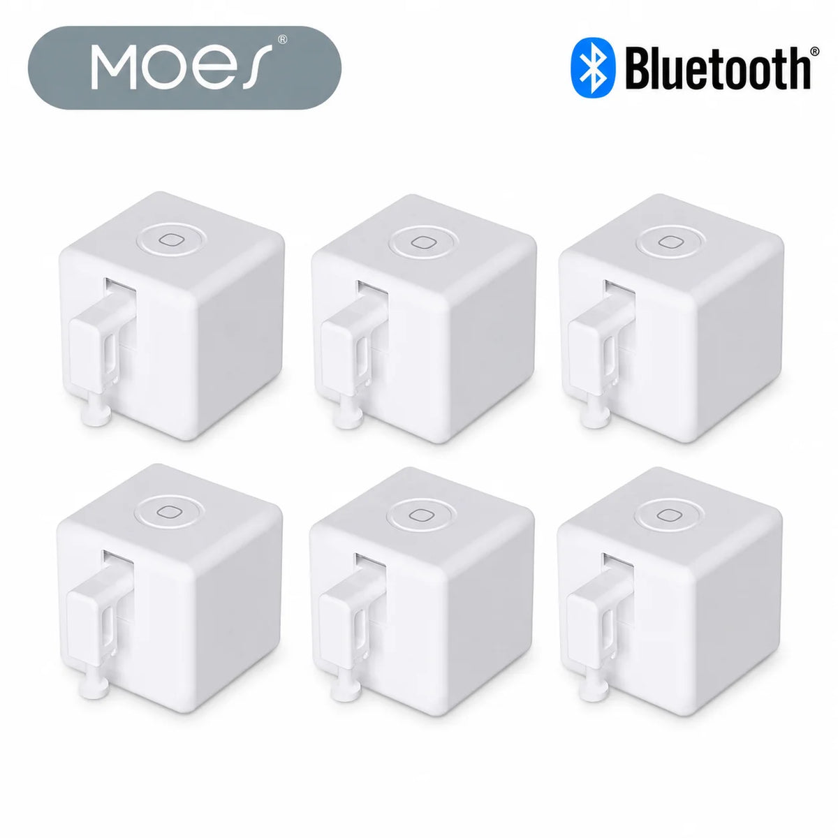 MOES Tuya Smart Bluetooth Fingerbot Switch Button Pusher Smart Life App Voice Control via Alexa, Google Assistant