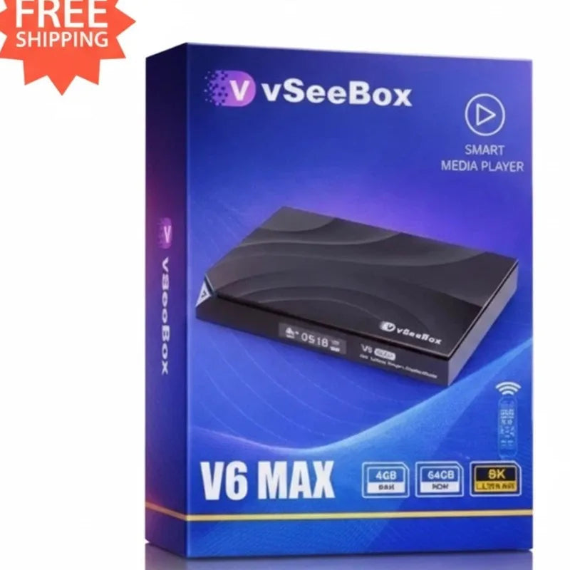 VSeeBox V6 Max Android Media Player Box