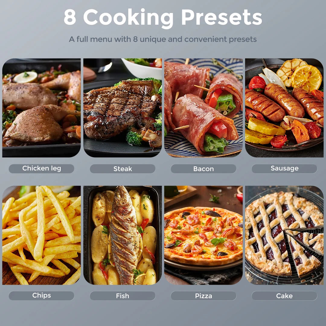 Sejoy 8 In 1 Ceramic Air Fryer Oven