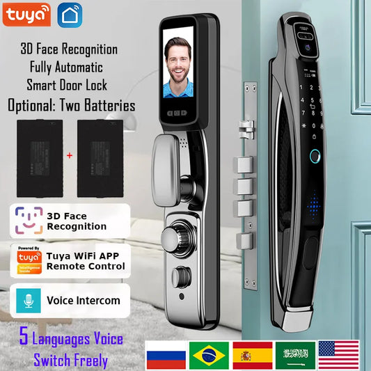 YKESDL WiFi Face Recognition Smart Door Lock