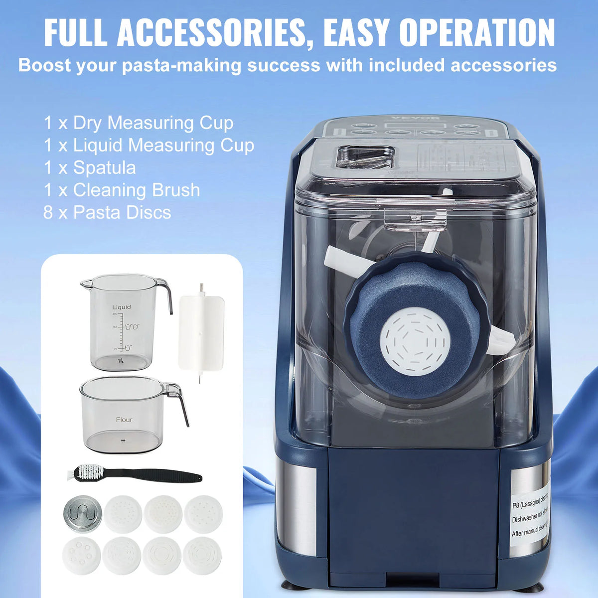 SucceBuy Automatic Electric Pasta Maker Machine