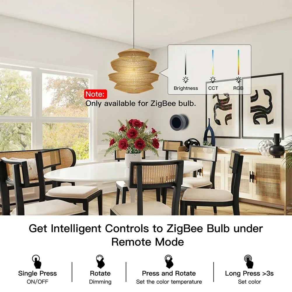 MOES ZigBee Smart Knob Scene Controller