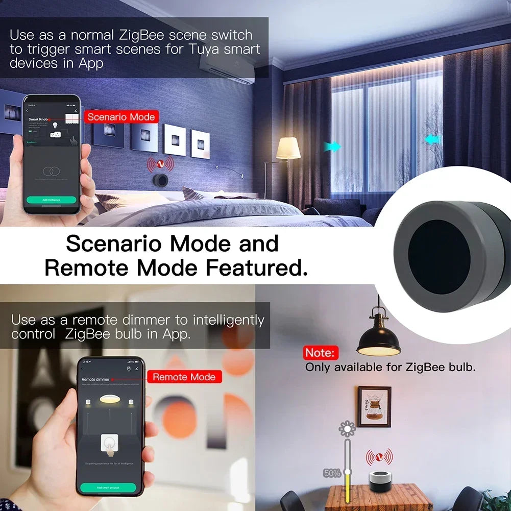 MOES ZigBee Smart Knob Scene Controller