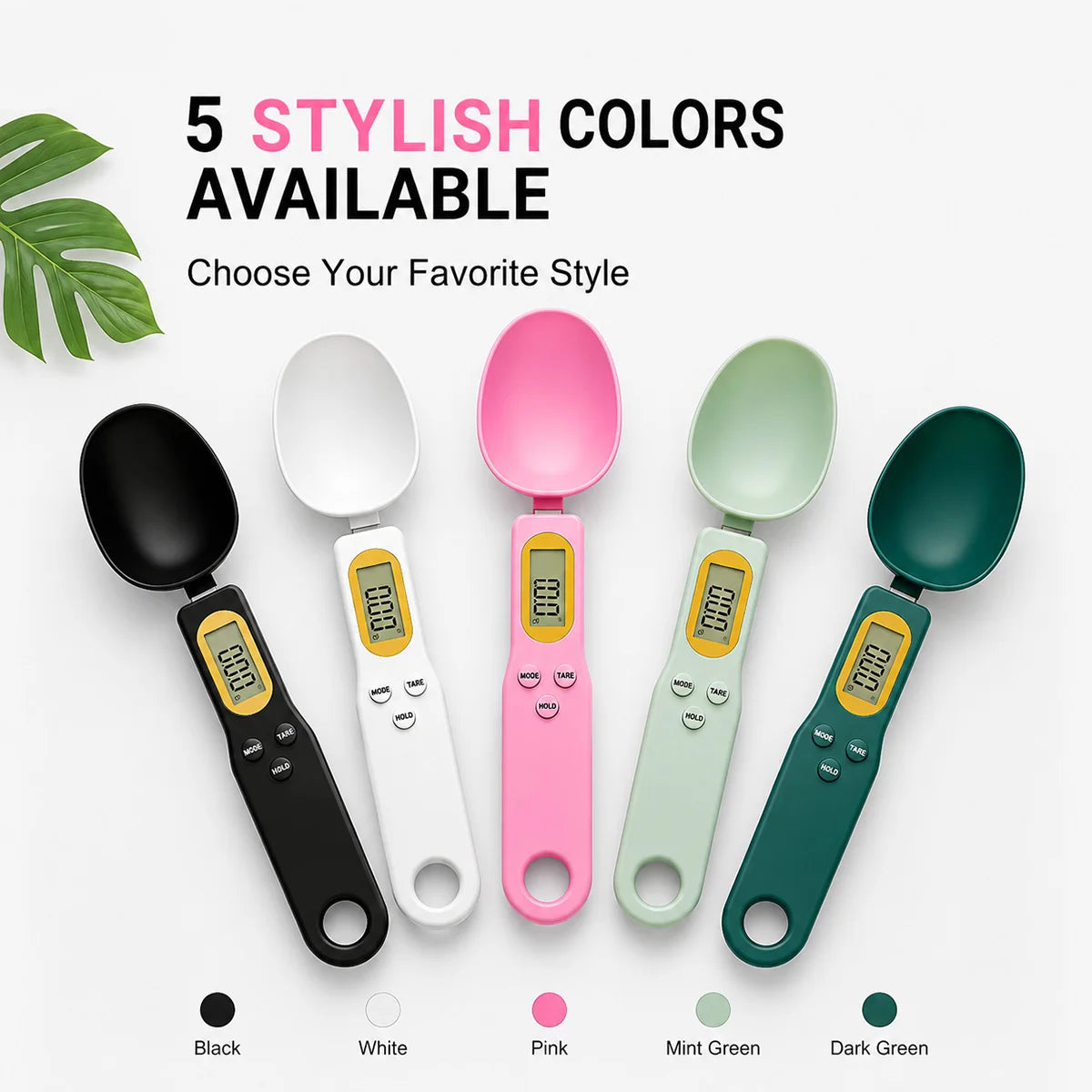 Digital Measuring Spoon Scale With LCD Display