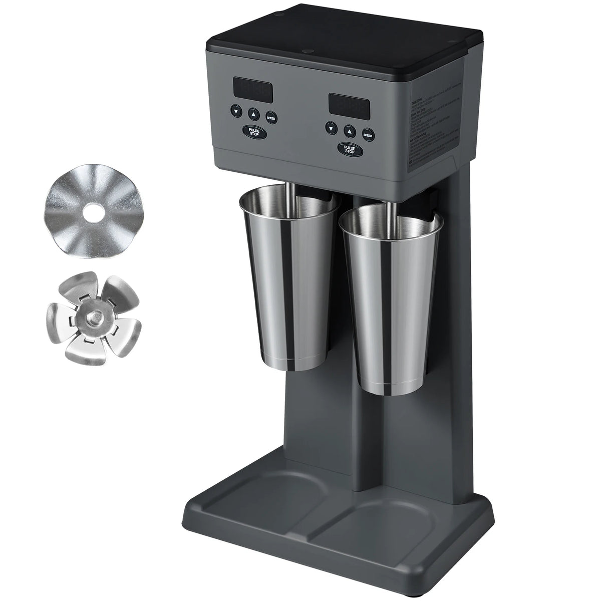 VEVOR Commercial Double Head Milkshake Mixer