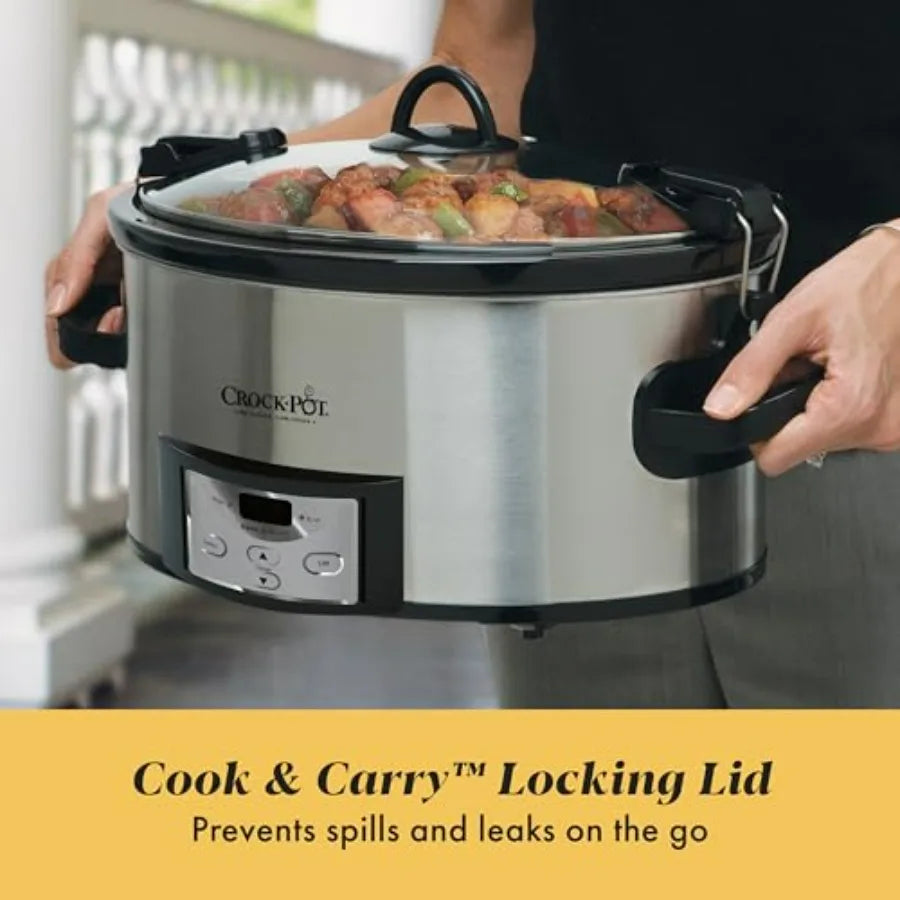 Programmable Slow Cooker With Digital Timer
